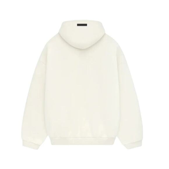 Fear of God Essentials "Eggshell" fleece hoodie, size small - Picture 2 of 2